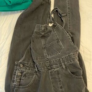 Black Free People overalls